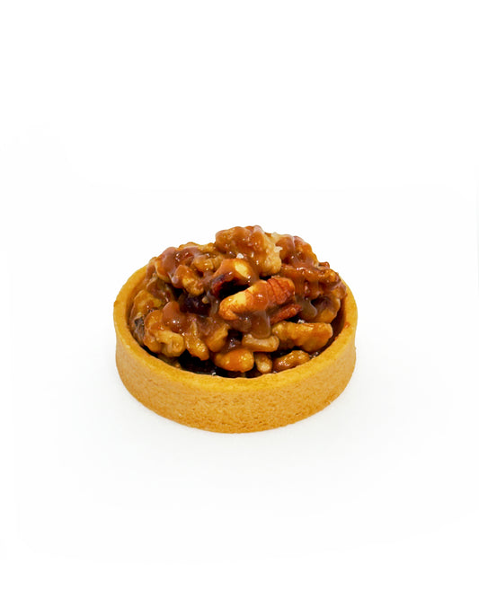 鹽之花法式焦糖手炒堅果塔 French Caramel  Hand-Roasted Nut Tart
