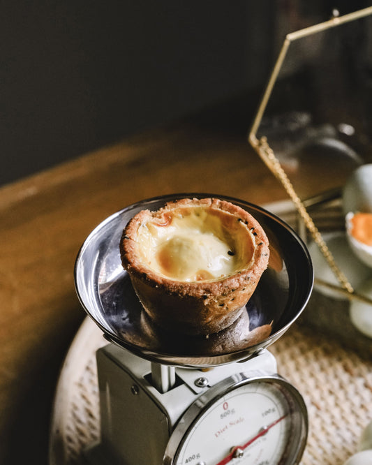 嫦娥也瘋狂蛋塔 Salted Egg Yolk Bean Paste Tart