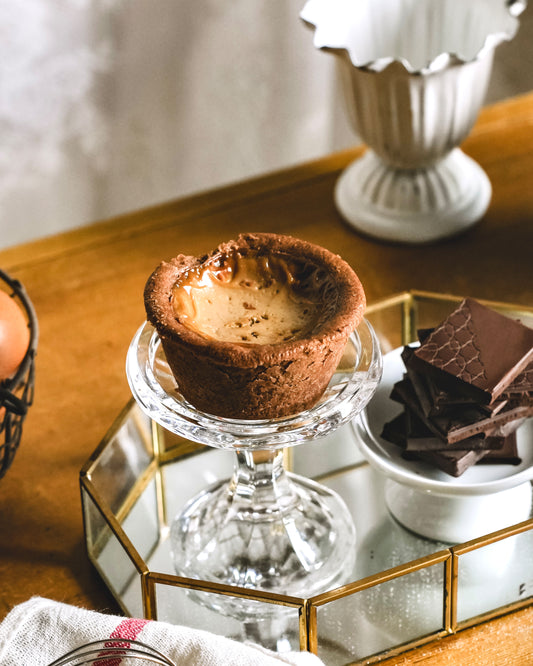 海鹽巧克力流心塔 Seasalt Chocolate Lava Egg Tart