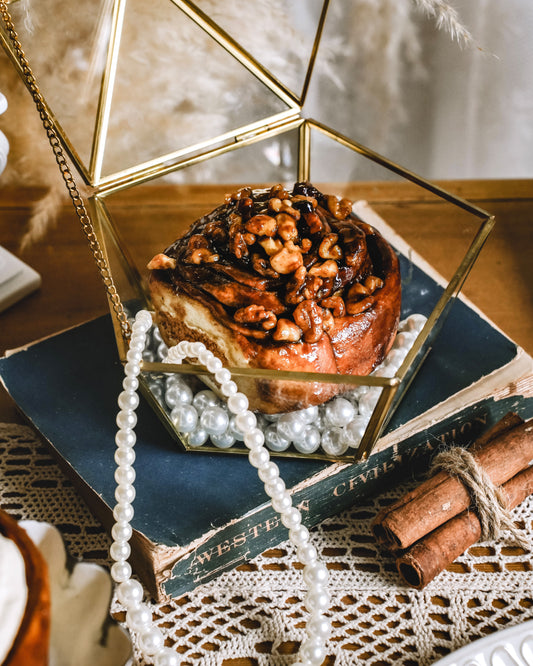 英式海鹽焦糖核桃肉桂捲 Old Fashion Cinnamon Roll