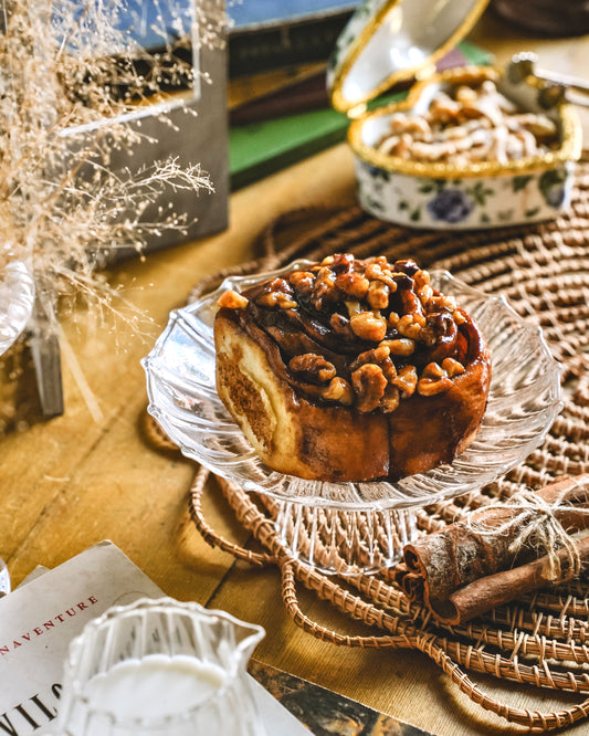 英式海鹽焦糖核桃肉桂捲 Old Fashion Cinnamon Roll