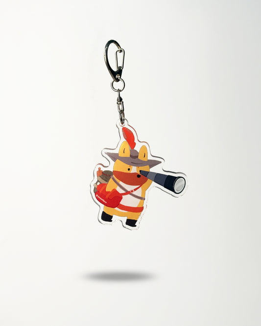 店長Q胖探險家 叢林裝備的探狗