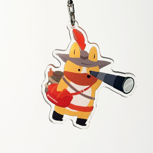 店長Q胖探險家 叢林裝備的探狗