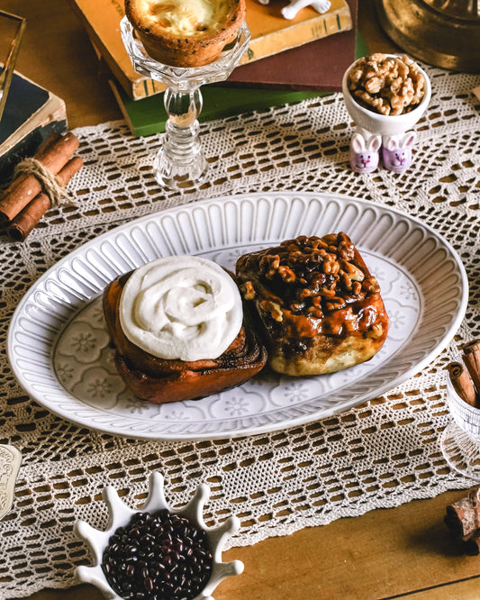 經典美式乳霜肉桂捲 Old Fashion Cinnamon Roll w/  Cream Frosting