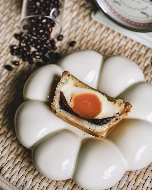 嫦娥也瘋狂蛋塔 Salted Egg Yolk Bean Paste Tart