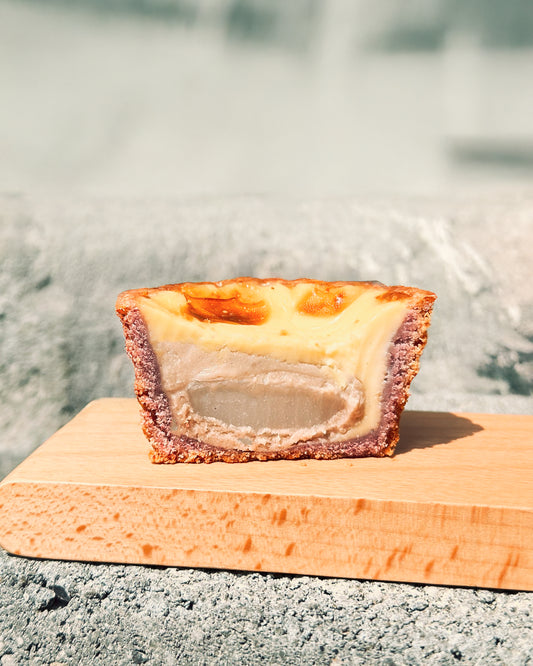 濃芋Q心醇蛋塔 Taro Mochi Egg Tart