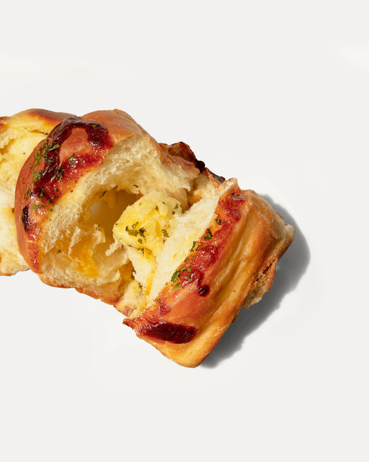 韓式蜂蜜鹽烤蒜吐司 Korean Honey Garlic Cheesy Bread