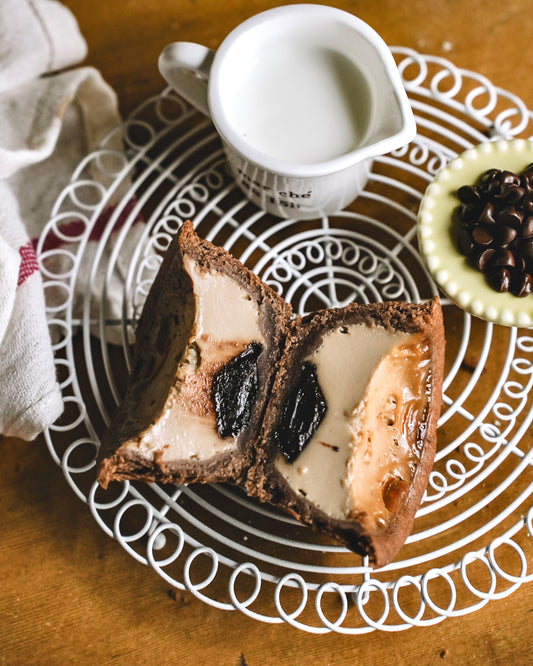 海鹽巧克力流心塔 Seasalt Chocolate Lava Egg Tart