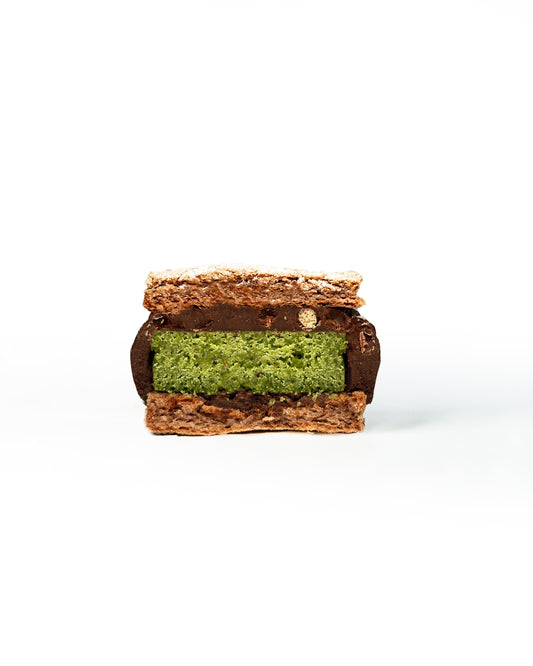 可可抹茶森林達克瓦茲 Matcha Cocoa Forest Dacquoise