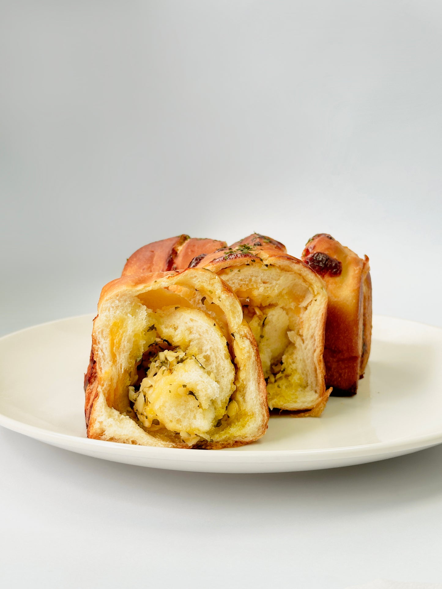 韓式蜂蜜鹽烤蒜吐司 Korean Honey Garlic Cheesy Bread