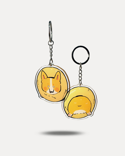 吃太多卡在貝果的店長貝狗