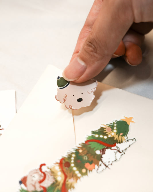 《貼紙》Ver.1 Lulli in Cozy Christmas Time_ Ver.1