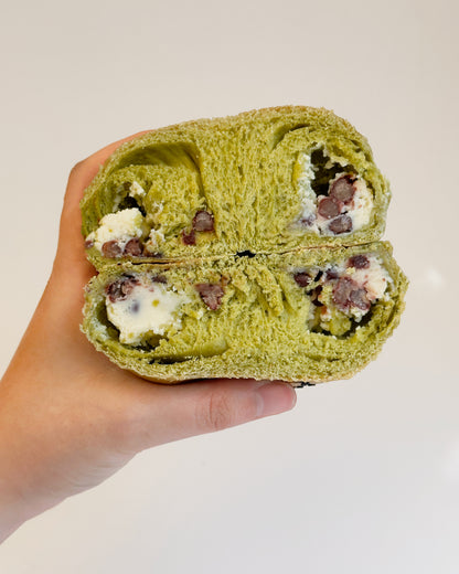 宇治抹茶紅豆乳酪 Matcha,Red Bean & CreamCheese