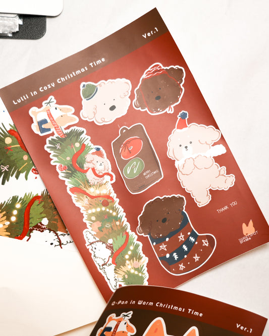 《貼紙》Ver.1 Lulli in Cozy Christmas Time_ Ver.1